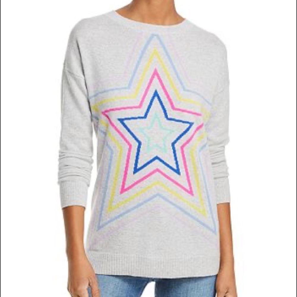 Multi Star Cashmere Crewneck